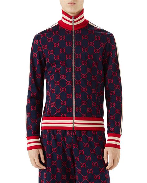 gucci mens zip up jacket|gucci jacket men's cheap.